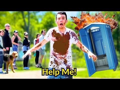 EXPLOSIVE Porta Potty Prank!