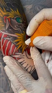 Dragon tattoo in progress 🔥🔥 #dragontattoos #이레즈미타투 #부천타투 #긴팔타투 #용타투 | Min Su Lee