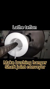 Lathe teflon #lathe #milling #drilling #cnclathe #cncmachine #cnc #machine #machining #fyp #turner #turning #bubut #machinist #machinest #machinery #drillingmachine #pengeboran #drill #craft #baut #sprocket #hole #teflon #dialindicator #sigmat #conveyor #ax #bolt #ash #tefloncoating | Lathe Art
