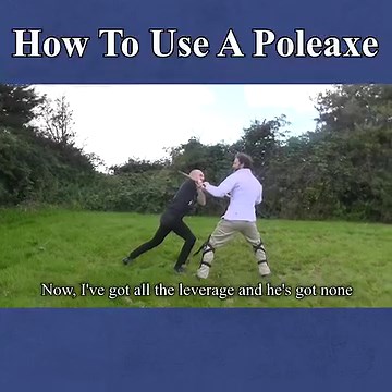 How to Use a Poleaxe! | Lindybeige