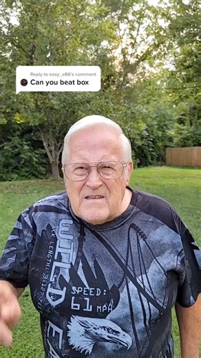 How’s that for beat boxing? Taras Stanin #beatboxing #grandpa #papawandjray | J Ray