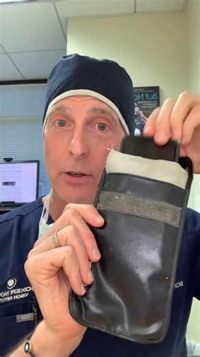 how to block emf from phone while asleep #iphone #phone #emf | Dr. Brian Boxer Wachler