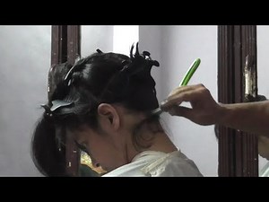A Graduate Bob Haircut (with Nape Shave)
