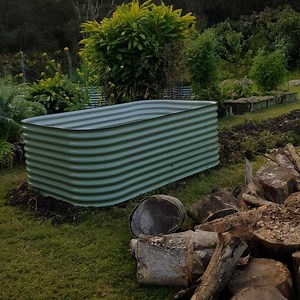 1.8K views · 74 reactions | Started installing our new #birdies garden beds #gardening #raisedgardenbed | Self Sufficient Me | Facebook