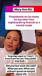 644K views · 2K reactions | Ang pangit naman sa mag-asawa kung ganito kayo kanya-kanya kayo pag dating sa money matters sad naman yan. @highlight Mary Ann MJ #everyoneシ゚viralシviralシfypシ゚viralシalシ #reelsviralシfb #highlightsシ゚ #foryouシpage #foryoupageviralシ゚ #foryoupagereels #everyonefollowers #mention #everyone #followers | Mary Ann MJ | Facebook