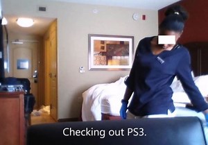 Shocking video: Hidden camera shows what hotel housekeeper really does in guest's room