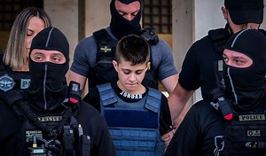 Eirini Mourtzoukou heads to court under tight security