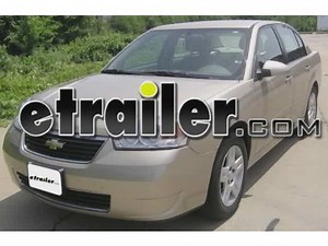 Trailer Hitch Installation - 2007 Chevrolet Malibu