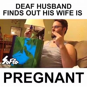 1K reactions · 523 shares | Deaf husband finds out his wife is pregnant. So awesome | Tattoo Freakz | Facebook
