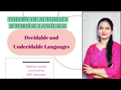 Decidable and Undecidable languages | Turing Machine | Automata