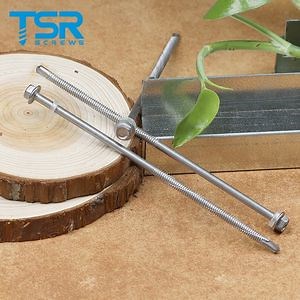 [Hot Item] TSR/Tsingri Stainless Steel Hex Indented Washer Head Self Drilling Screws with Lower and Topper Thread