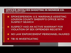 Officer-involved shooting reported in Monroe County