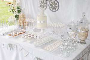 All White Baby Shower Ideas - Baby Ideas