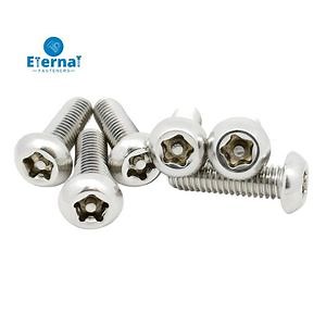 [Hot Item] Stainless Steel 5-Point Pentagon Socket Screw with Pin Button Head Security Screws