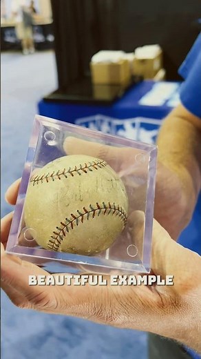 AUTHENTIC BABE RUTH SIGNED BALL 😳 #sports