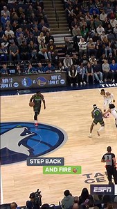 Antman coming out HOT with his 3rd triple in 1Q! 🔥 DEN-MIN | Live on ESPN | NBA