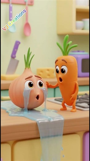 Vegetable Family Comedy Show! 🤣 | 4K Ultra HDGive description #animatedshort #cuteanimation #4kvideo