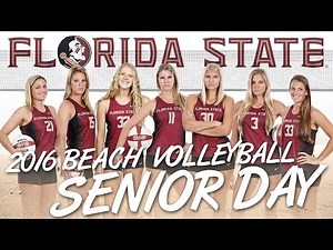 FSU Beach Volleyball Senior Day