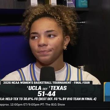 Defense was Everything in UCLA's Final Four Win | Big Ten Women's Basketball