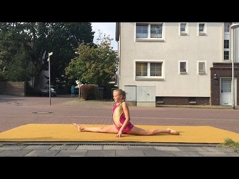 Spagat lernen split Tutorial turnen by Haley 💗 Haley's Turnwelt