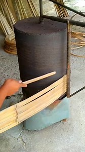 Bending dry bamboo requires much more force to make it perfectly circular. #bamboobending #bamboocrafts #fyp #fblifestyle #fbpro #crafts #art #bamboo #work #homemade | Bang Setiawan
