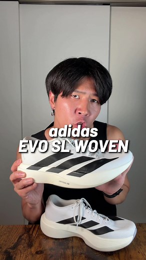 アディダス EVO SL WOVEN ランニングシューズ