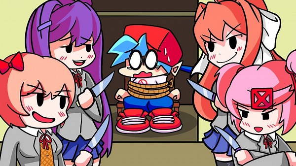 BOYFRIEND vs. DOKI DOKI LITERATURE CLUB!