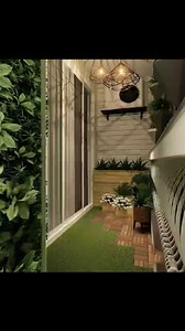 Transform your balcony into a lush green retreat! ✨ With cozy seating, vertical gardens, and natural vibes, this design creates a perfect escape amidst urban living. #BalconyGoals #UrbanOasis #GreenLiving #reelschallenge #reelkarofeelkaro #reelstrending | Interior designer Bangalore | Facebook