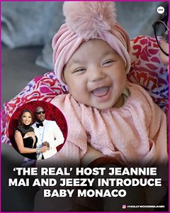 Hollywood Melanin on Instagram: "Jeannie Mai and Jeezy introduced their daughter Monaco#hollywoodmelanin"
