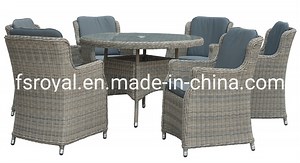 [Hot Item] Garden Patio Round Dining Set Outdoor Leisure Furniture Set