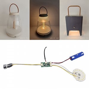 [Hot Item] Type-C Rechargeable Battery Powered 5V 12V Dimmer Dimmable Touch Switch PCB Board for Reading Desk Light LED Table Lamp