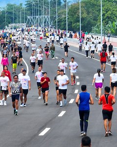The first fun run at the scenic Cagayan de Oro River Boulevard. | Project LUPAD