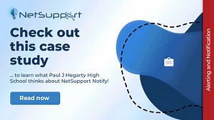 Check out this case study by Paul J Hegarty about NetSupport Notify...