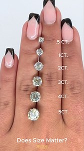 Does size matter? What is the ideal diamond carat size? | Milanj Diamonds