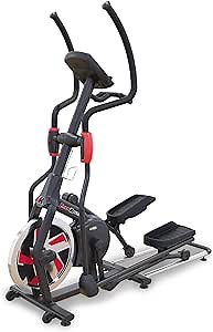 Fitness Reality Bluetooth Elliptical Trainer with Flywheel Turbo Drive(2346), Black