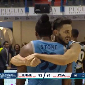 128K views · 267 reactions | 略 COLD. BLOODED. KILLA. 略 Tyler Stone wins it for Happy Casa Brindisi! #BasketballCL | Basketball Champions League | Facebook