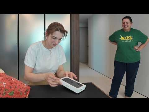 The reaction when I surprised my wife with an iPhone, who insisted she would never use an iPhone...