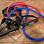 SPRI Xertube Resistance Bands with Handles – All Exercise Cords Sold Separately with Home Gym Workout Fitness Door Anchor Attachment Option