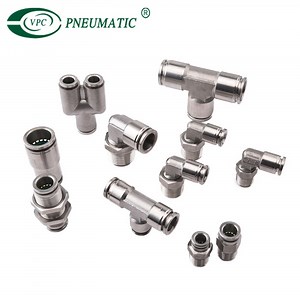 [Hot Item] Brass Male Straight Pneumatic One Touch Connector for Pipe