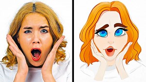 67K views · 85 shares | Portrait drawing hacks and tricks.  | 5-Minute Crafts Teens | Facebook