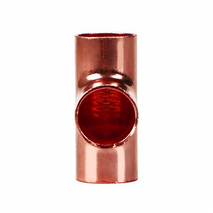 [Hot Item] Retekool ASME B16.22 Equal Tee Cxcxc Copper Pipe Nipple Fitting