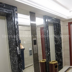 [Hot Item] Beige Natural Marble for Interior Lift/Elevator Frame