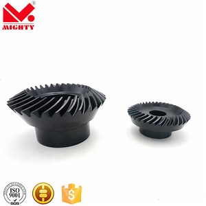 [Hot Item] Factory Direct Precision Gear Stainless Steel DC Motor Forging Helical CNC Crown Pinion Spiral Bevel Gear for Machinery