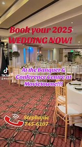 Book your 2025 WEDDING NOW with MovieTownes Banquet and Conference Center! 💍 Call Stephanie to book your event today. ✨ #banquethall #movietowne #weddingseason #2025wedding | MovieTowne Trinidad
