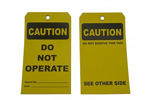 [Hot Item] Caution Do Not Remove This Tag, Do Not Operate Label