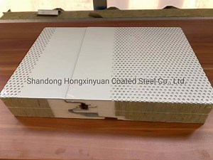[Hot Item] PU Sealing Insulated Fireproof/Waterproof Glasswool Sandwich Panel