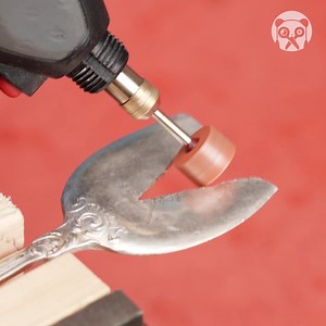 43K views · 76 reactions | Turning an old fork into a bracelet & more! Thanks for watching! Please be aware that this video is for entertainment purposes only and techniques shown should not be attempted at home! | Handy Panda | Facebook