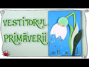 Cum sa faci un ghiocel 🌱🌾🎋 How to make a snowdrop