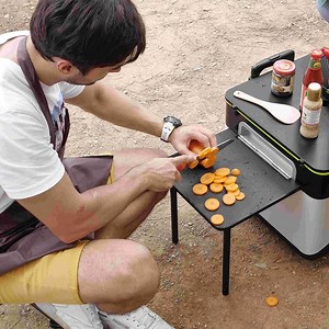 [Hot Item] Collapsible BBQ Grill Igt Outdoor Cooking Box for Picnic and Camping