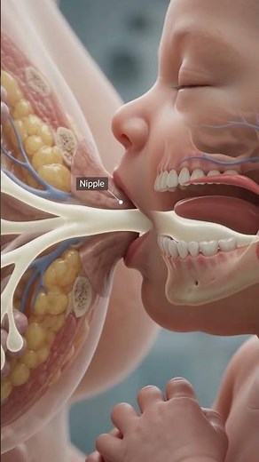 How Breast Milk Travels From Mother to Baby #pregnancy